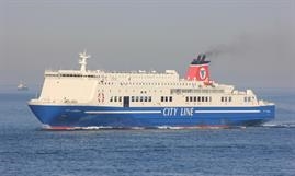 FERRY FUKUOKA 2 is a sistership to FERRY KYOTO 2, both built by Mitsubishi in 2002 © Richard Seville