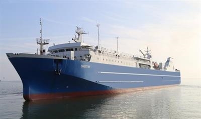The 1984-built DAGISTAN underwent a life extension programme © Azerbaijan Caspian Shipping