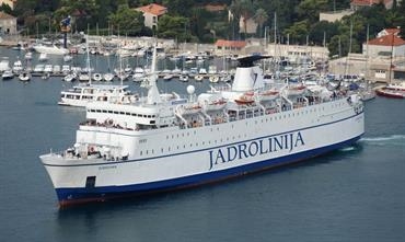Jadrolinija's DUBROVNIK will call at Bar starting May 18 - © Neven Jerkovic Jadrolinija's DUBROVNIK will call at Bar starting May 18 - © Neven Jerkovic