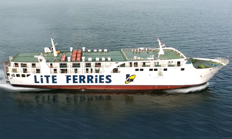 The heavily converted LITE FERRY 18 was originally built as BAO DAO 8 © Lite Ferries