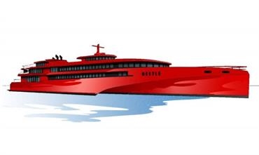 The new trimaran will be introduced under the Beetle banner prior to the summer 2020 Olympic Games © Austal