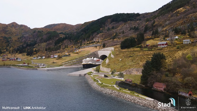 World's first ship tunnel moves into construction phase