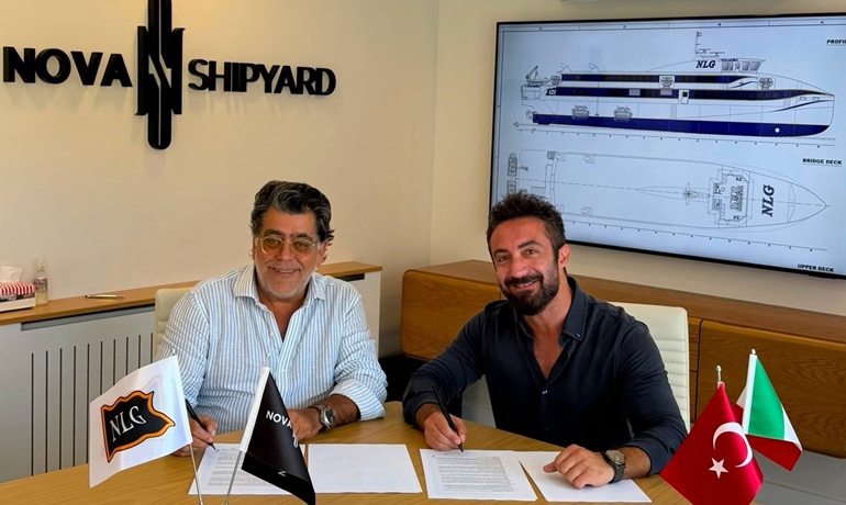 Navigazione Libera del Golfo newbuild © Nova Shipyard