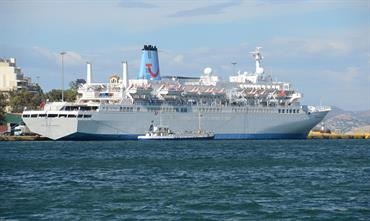 Less cruise calls for the port of Piraeus - © Philippe Holthof