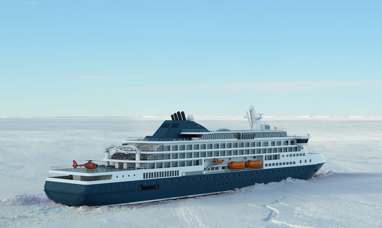 Icebreaking Expedition Cruise Vessel © KNUD E. HANSEN Icebreaking Expedition Cruise Vessel © KNUD E. HANSEN