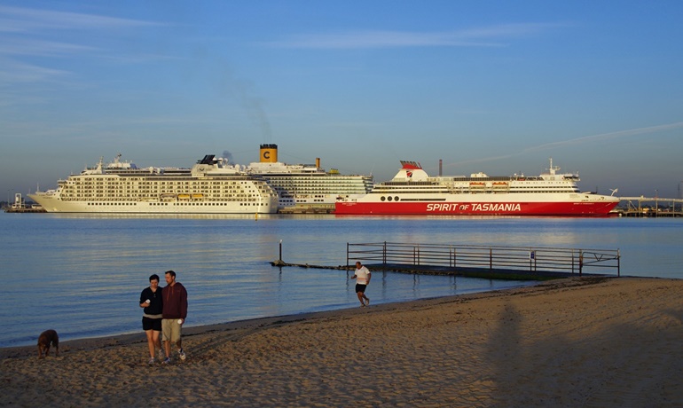 TT-Line Tasmania has cancelled Sunday sailings and is considering further reductions. © Dale Crisp