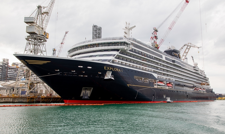 EXPLORA I was delivered by Fincantieri in July 2023 © Fincantieri EXPLORA I was delivered by Fincantieri in July 2023 © Fincantieri