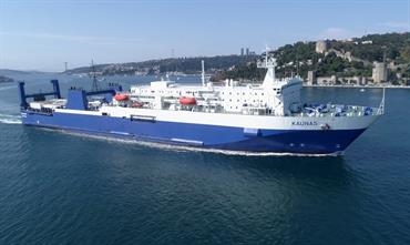 Ukrferry has confirmed the charter of KAUNAS to Aegean Seaways © Ukrferry