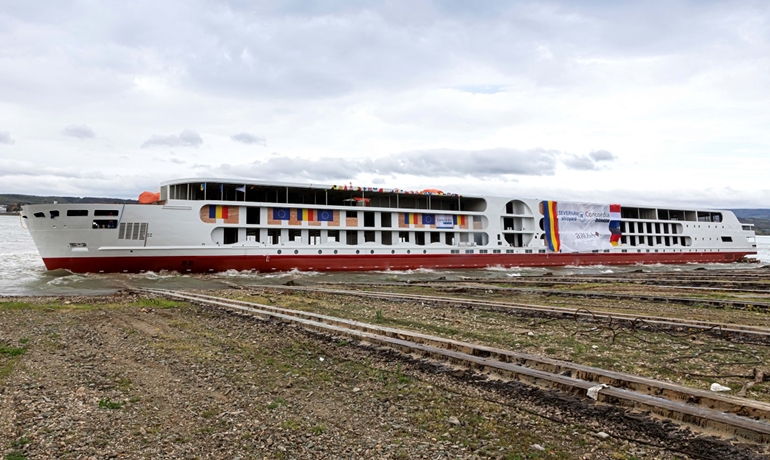A-ROSA’s next-generation ‘E-Motion’ river cruise ship © Damen