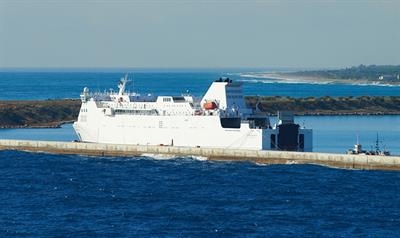 STENA NORDICA has been spotted in Barcelona on November 14. Photo: Mike Louagie