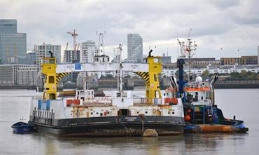 All change for the Woolwich ferries © David Walter All change for the Woolwich ferries © David Walter