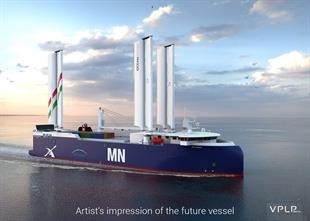 Rendering of MN's Knud E. Hansen-designed newbuilding. © MN (Compagnie Maritime Nantaise) Rendering of MN's Knud E. Hansen-designed newbuilding. © MN (Compagnie Maritime Nantaise)
