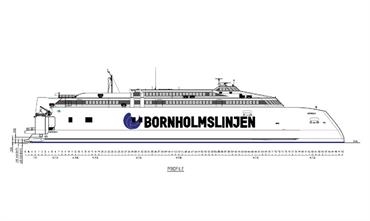 EXPRESS 5 will be a further evolution of EXPRESS 4 with a higher car and passenger intake as well as two passenger decks © Molslinjen EXPRESS 5 will be a further evolution of EXPRESS 4 with a higher car and passenger intake as well as two passenger decks © Molslinjen