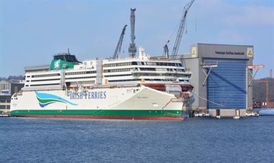 It now seems unlikely that W.B. YEATS will enter service in July © Frank Behling