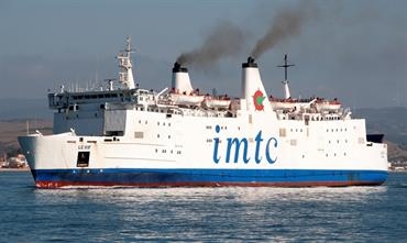 LE RIF sailing on the Gibraltar Strait in her IMTC livery © Frank Lose