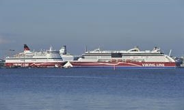 GABRIELLA and VIKING GRACE © Brittany Ferries