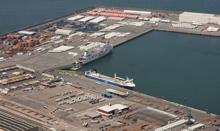 Bilbao ferry terminal © Brittany Ferries