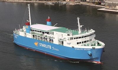 STARLITE ARCHER is one of five ferries built by Kegoya Dock for Starlite Ferries © Shippax archive