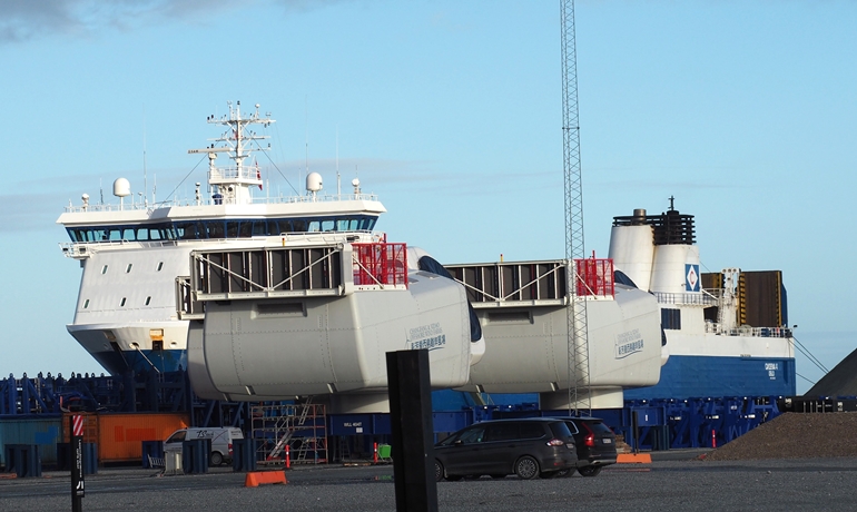 CADENA 4 at Denmark's Fayard shipyard © Peter Therkildsen CADENA 4 at Denmark's Fayard shipyard © Peter Therkildsen