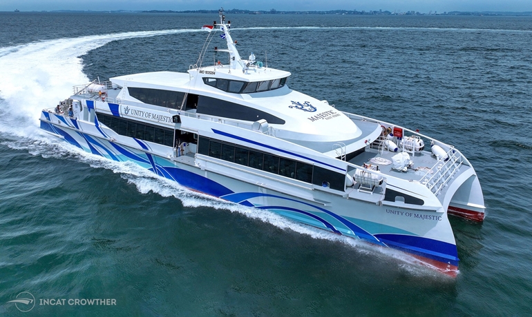 UNITY OF MAJESTIC © Incat Crowther UNITY OF MAJESTIC © Incat Crowther