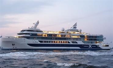 CELEBRITY FLORA was handed over to Celebrity Cruises in Schiedam (Rotterdam) © Shipyard De Hoop