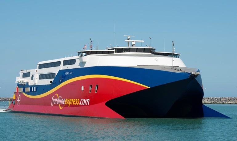 FRS is investing EUR 15 million in the Sassnitz-Ystad high-speed service and will operate FJORD CAT. © Frank Lose FRS is investing EUR 15 million in the Sassnitz-Ystad high-speed service and will operate FJORD CAT. © Frank Lose