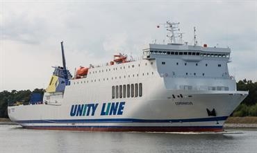 COPERNICUS joined near sister GALILEUSZ on the Swinoujscie-Trelleborg route © Frank Lose COPERNICUS joined near sister GALILEUSZ on the Swinoujscie-Trelleborg route © Frank Lose