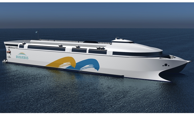 3D Render © Incat Tasmania Pty Ltd. 3D Render © Incat Tasmania Pty Ltd.