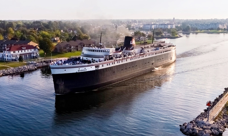 BADGER © Lake Michigan Carferry BADGER © Lake Michigan Carferry