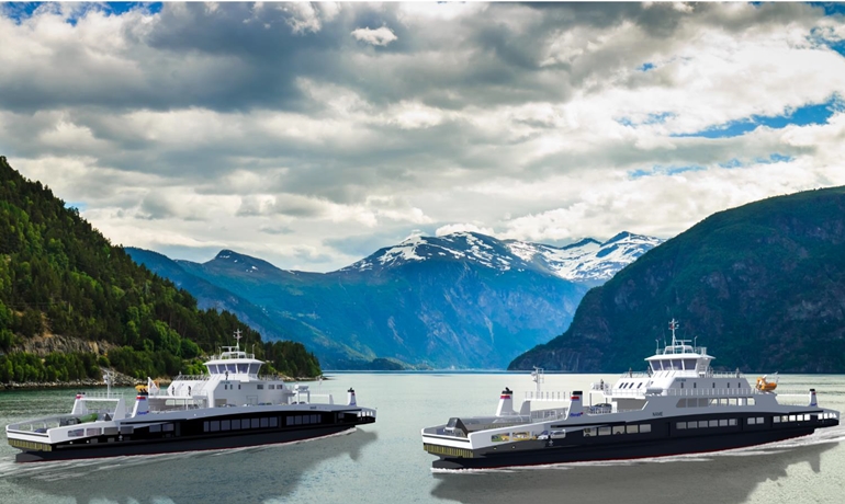 Fjord1's Tersan newbuilds. © HAV Design Fjord1's Tersan newbuilds. © HAV Design
